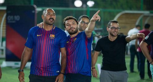 أوبو تحتفل بإطلاق هاتف F3 مع نجوم الكرة المصرية